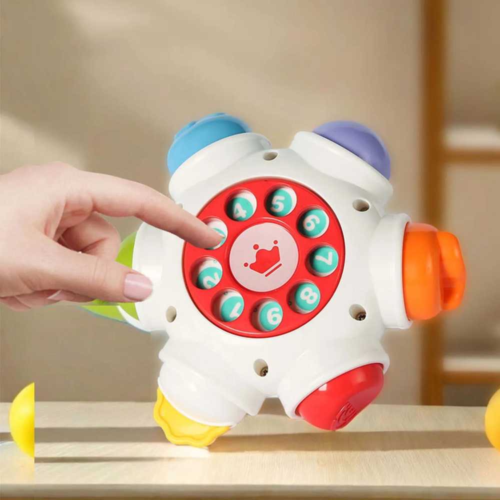 Edukacinė sensorinė raketa 6in1 WOOPIE BABY