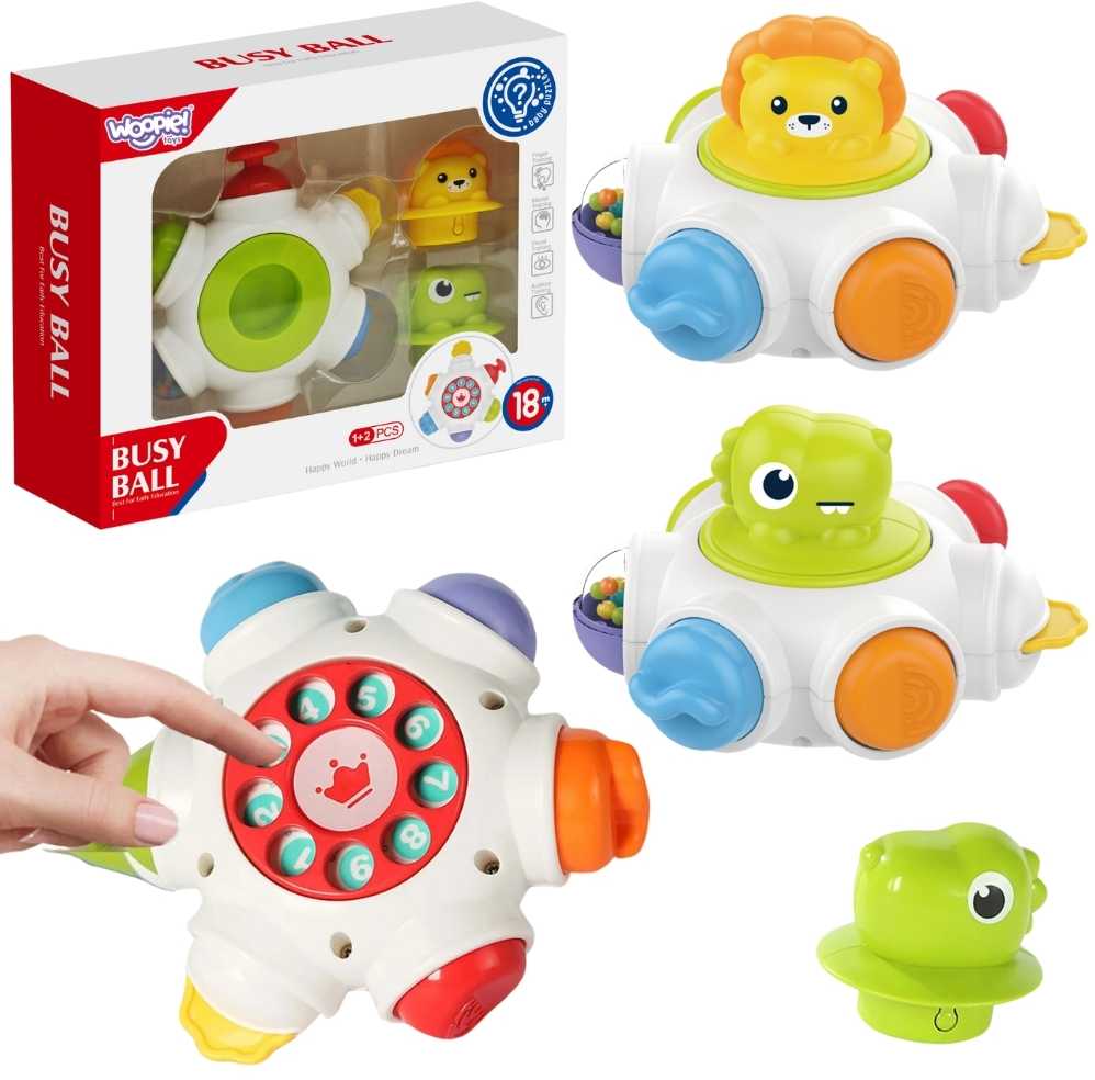 Edukacinė sensorinė raketa 6in1 WOOPIE BABY