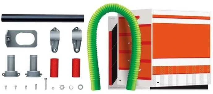 Lean Toys Edukacinis rinkinys Suspausto oro raketa LeanToys