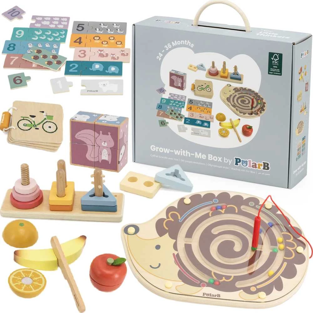 Viga Toys Edukacinių žaislų rinkinys Little Thinkers