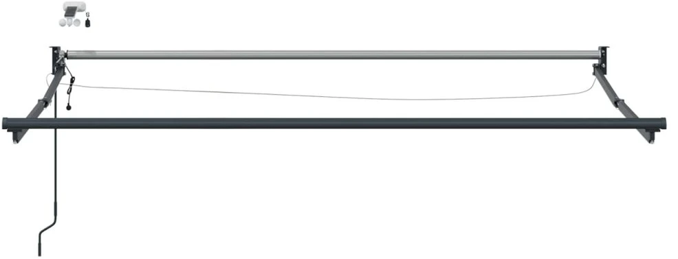 Elektrinė ištraukiama pavėsinė Baltas 3,5 x 2 m
