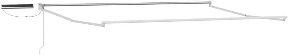 Elektrinė ištraukiama pavėsinė Balta 4 × 3 m