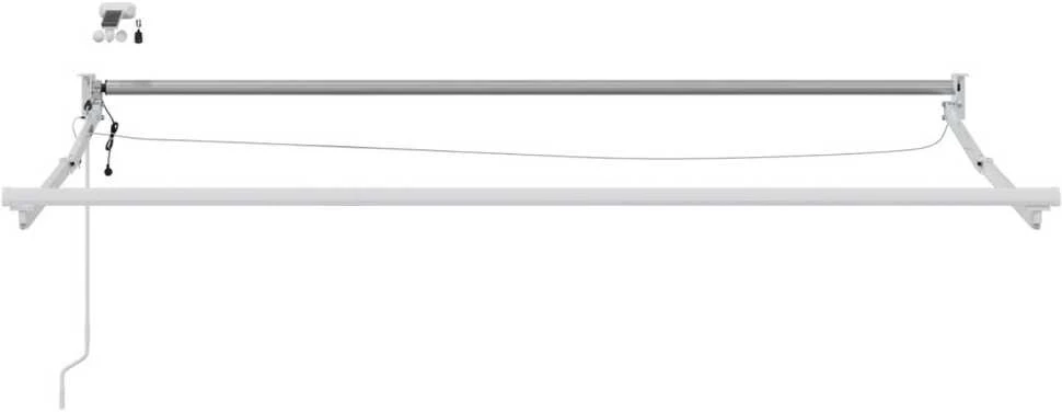 Elektrinė ištraukiama pavėsinė Bordo raudona 2,5 x 2 m