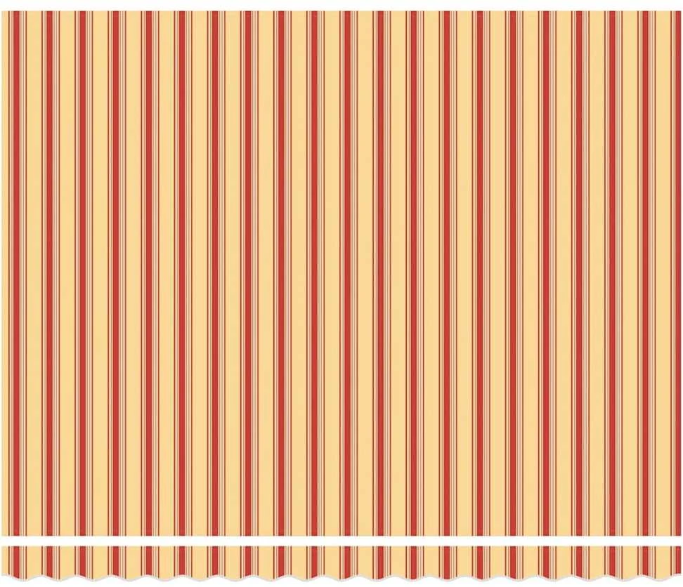 Ištraukiama markizė Geltona ir Oranžinė 400 × 300 cm