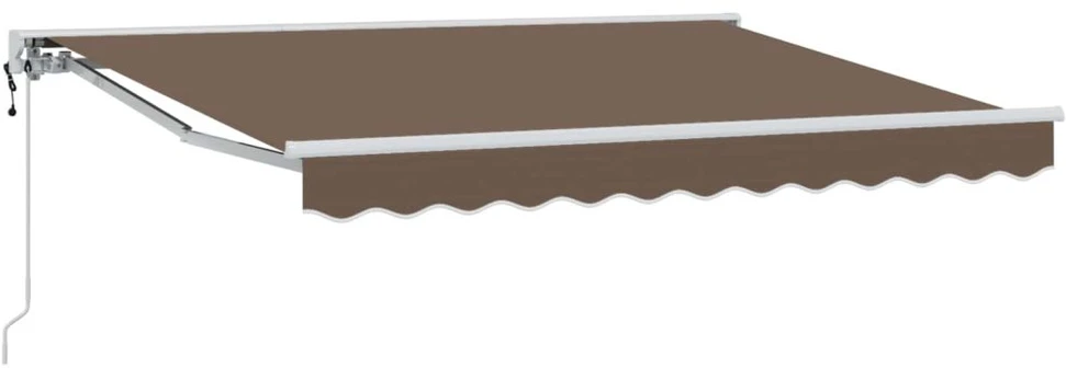 Elektrinė ištraukiama pavėsinė Taupe 4 × 3 m