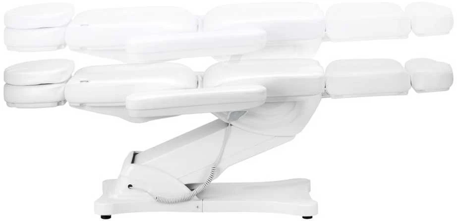 Elektrinė kosmetinė kėdė SILLON CLASSIC 3 varikliai su šildymu balta