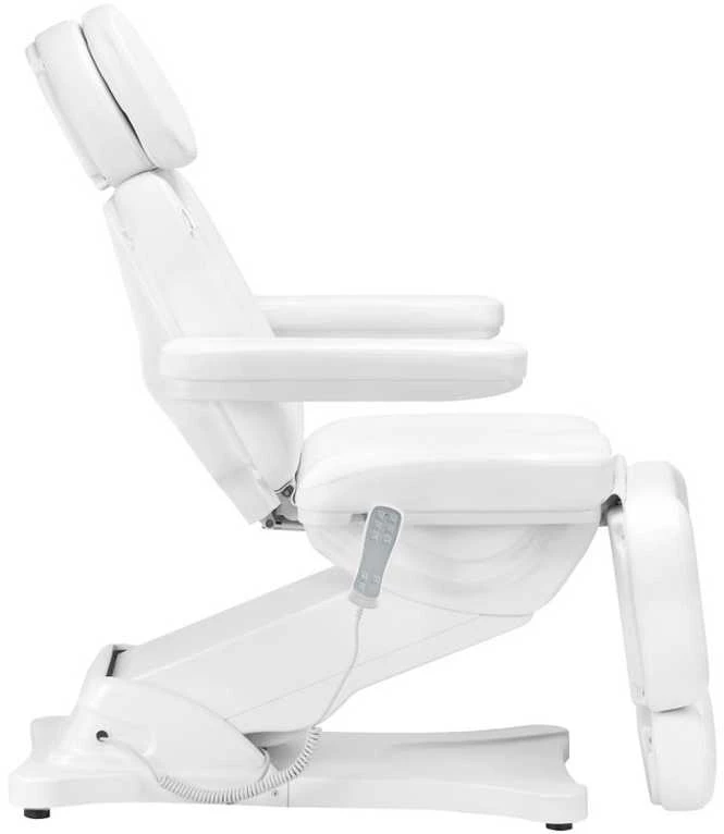 Elektrinė kosmetinė kėdė SILLON CLASSIC 3 varikliai su šildymu balta