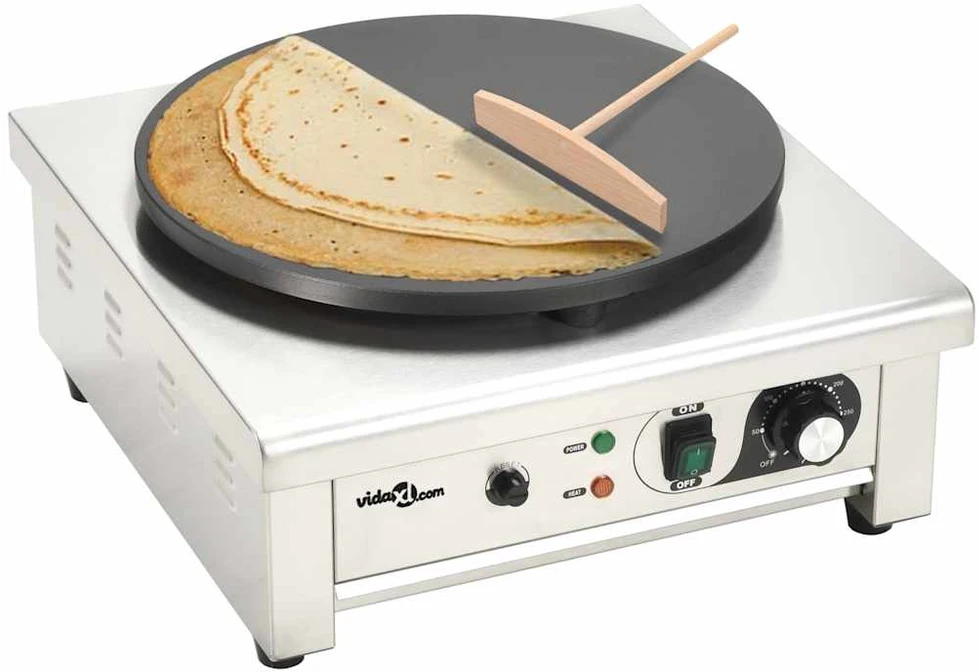 Elektrinė lietinių blynų keptuvė su ištrauk. pad., 40cm, 3000W