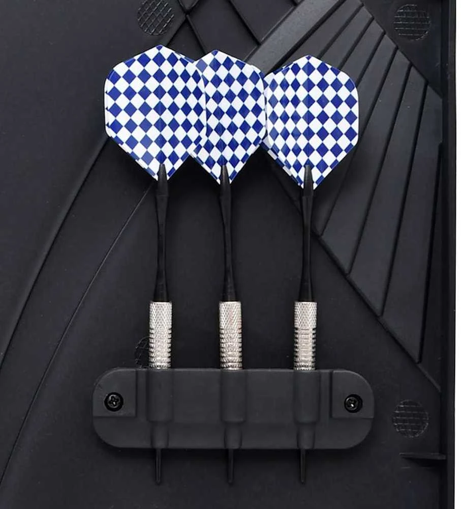 Elektrinė smiginio lenta su strėlytėmis, juoda, polipropilenas