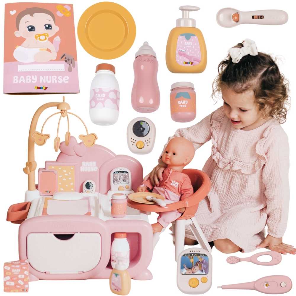 Elektrinis auklės kampelis Smoby Baby Nurse 1254