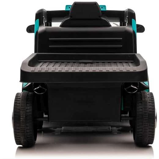 Lean Cars Vienvietis elektromobilis su priekaba Mercedes-Benz Axor XMX622, mėlynas
