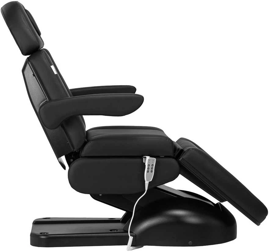 Activeshop Kosmetologinis krėslas Azzurro Lux Electric 3 Motors Juodas