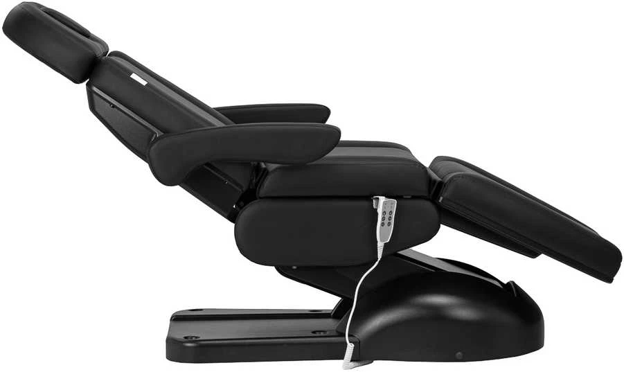 Activeshop Kosmetologinis krėslas Azzurro Lux Electric 3 Motors Juodas
