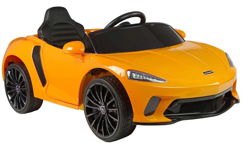 Lean Cars Vienvietis elektromobilis vaikams McLaren GT 12V, oranžinis blizgus