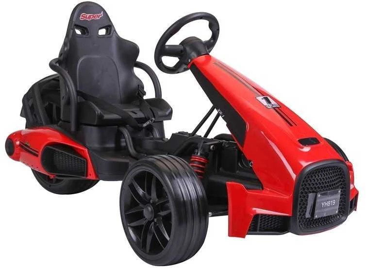 Lean Cars Elektrinis gokartas vaikams CH9939, raudonas