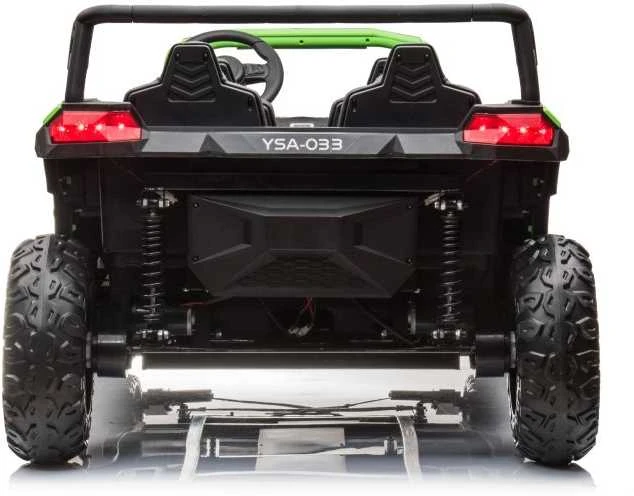 Lean Cars Elektromobilis Buggy A033 4x4 24V, žalias