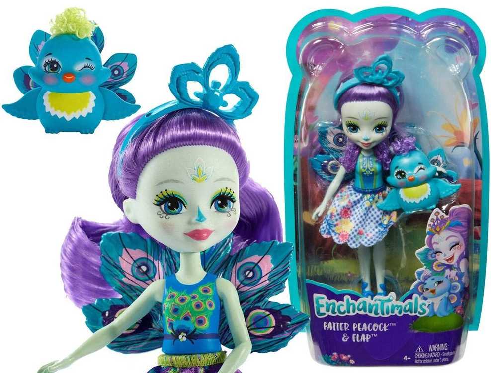 Mattel Enchantimals miško gyventoja povė Pipa