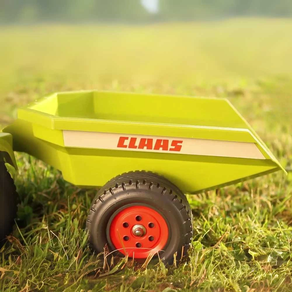 FALK traktoriukas su priekaba Baby Claas Axos 310 žalias