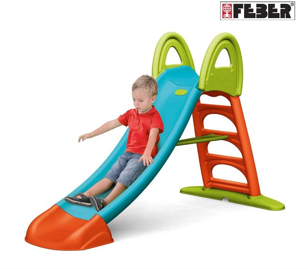 FEBER didelė lauko čiuožykla su vandens funkcija 190 cm