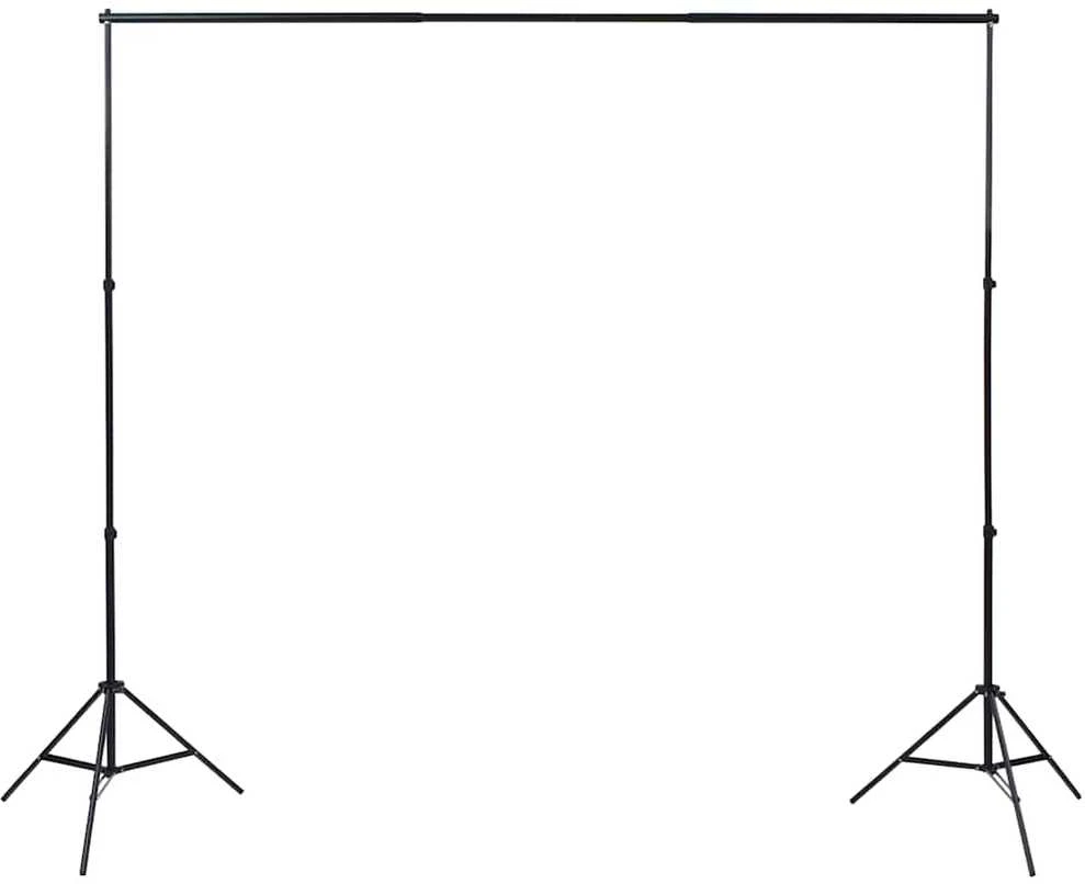 Fotostudijos rinkinys: 5 spalvoti fonai ir 2 šviesdėžės