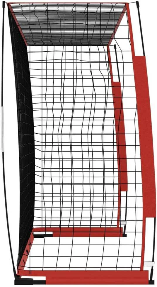 Futbolo vartai, 366,5x91x183cm, plienas