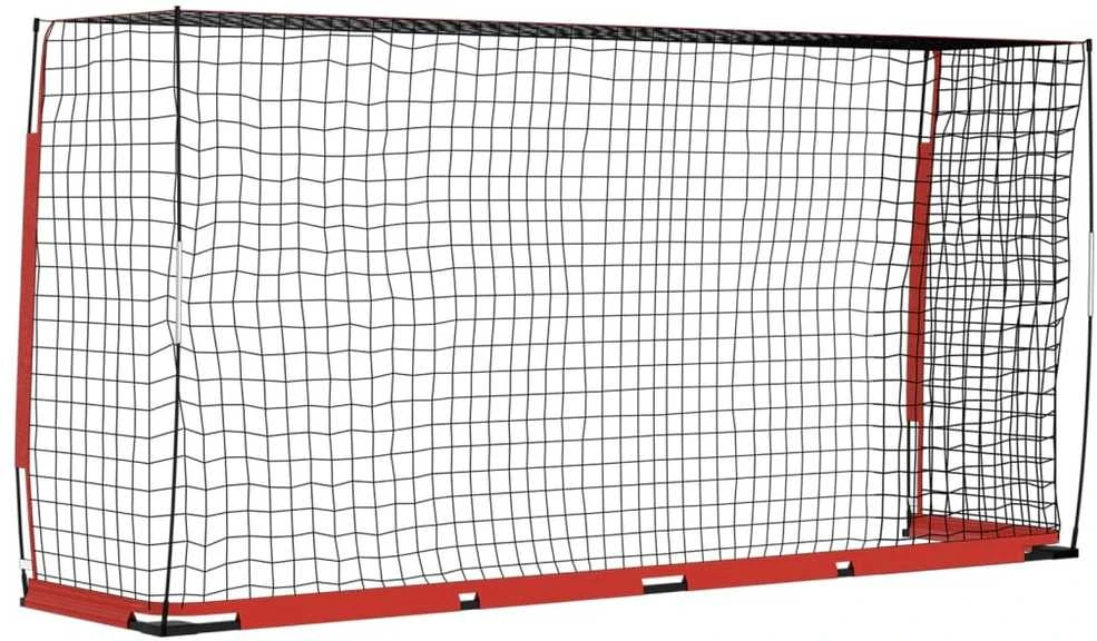 Futbolo vartai, 366,5x91x183cm, plienas