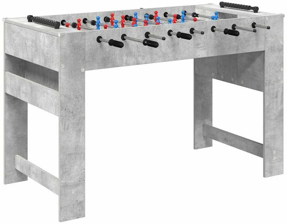 Fuzbolas stalas Betono Pilka 125 x 60,5 x 80 cm