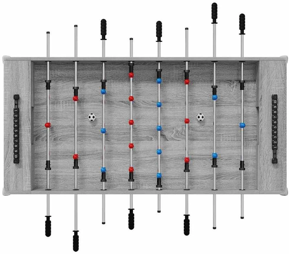 Fuzbolas stalas Pilka Sonoma 125 x 60,5 x 80 cm