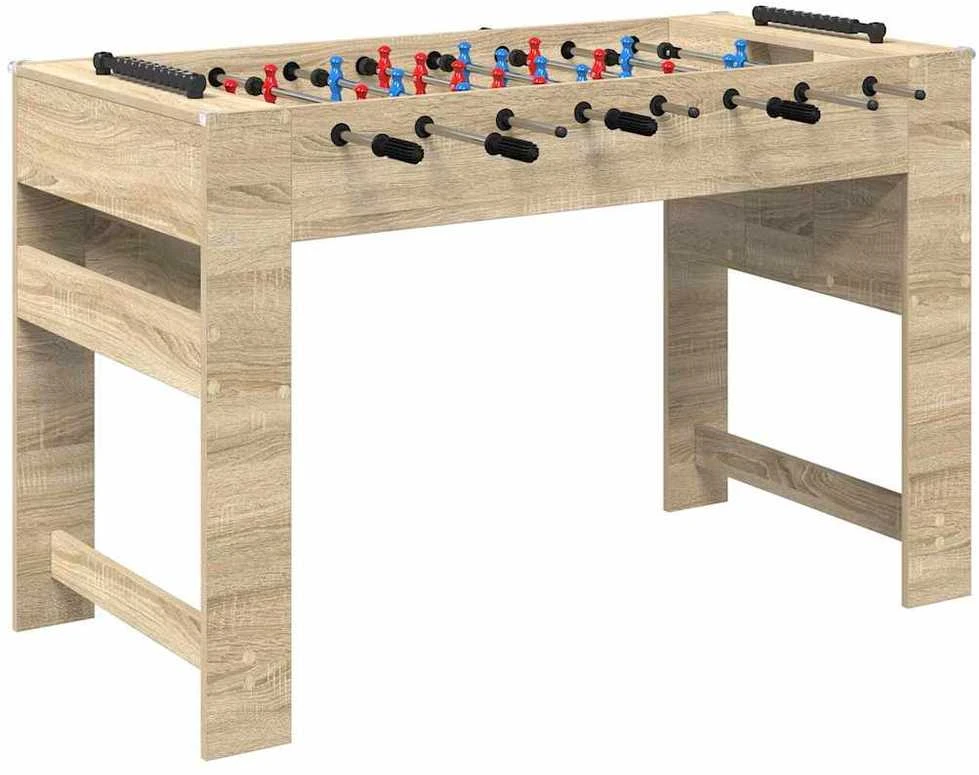 Fuzbolas stalas Sonoma ąžuolas 125 x 60,5 x 80 cm