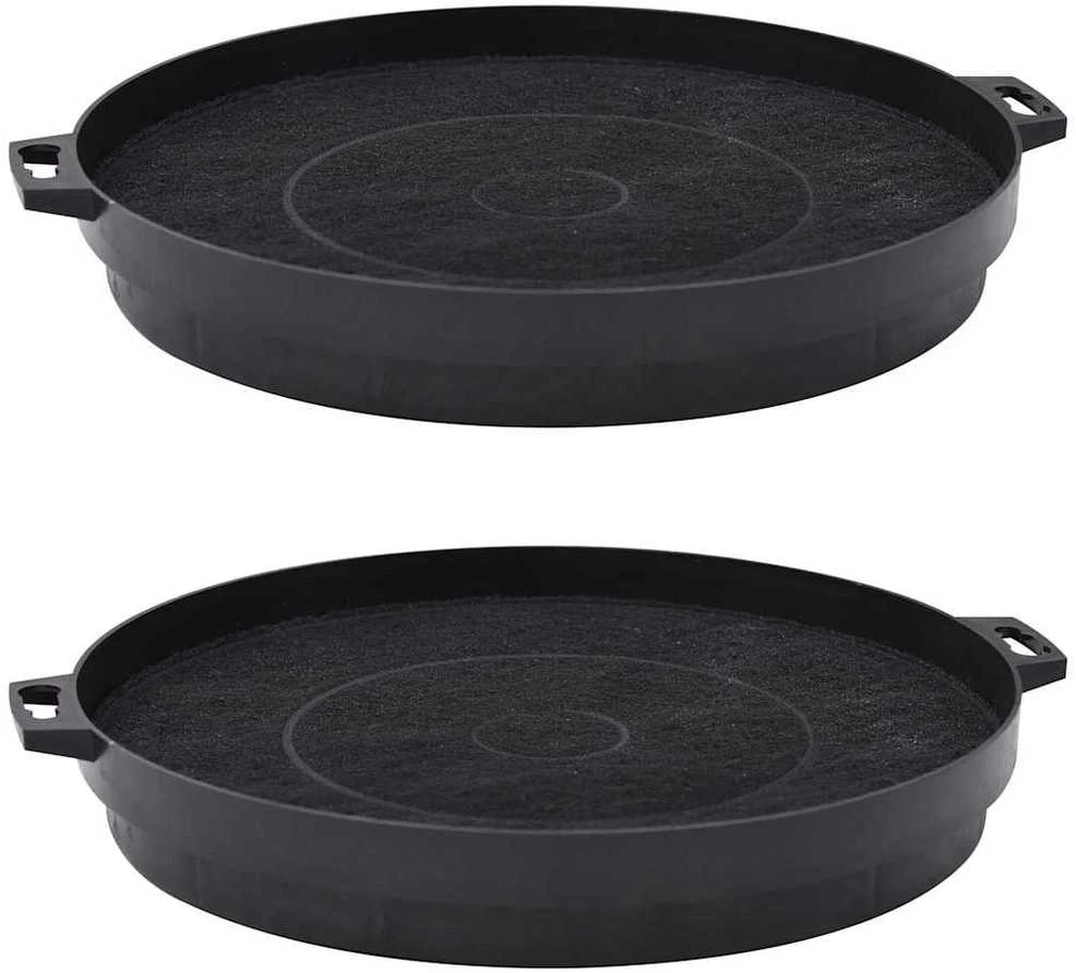 Gartraukio medžio anglies filtrai, 2 vnt., 210 mm