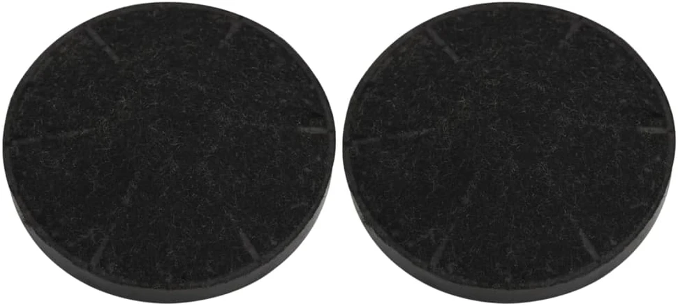 Medžio anglies filtrai gartraukiui, 2vnt., 105x21mm