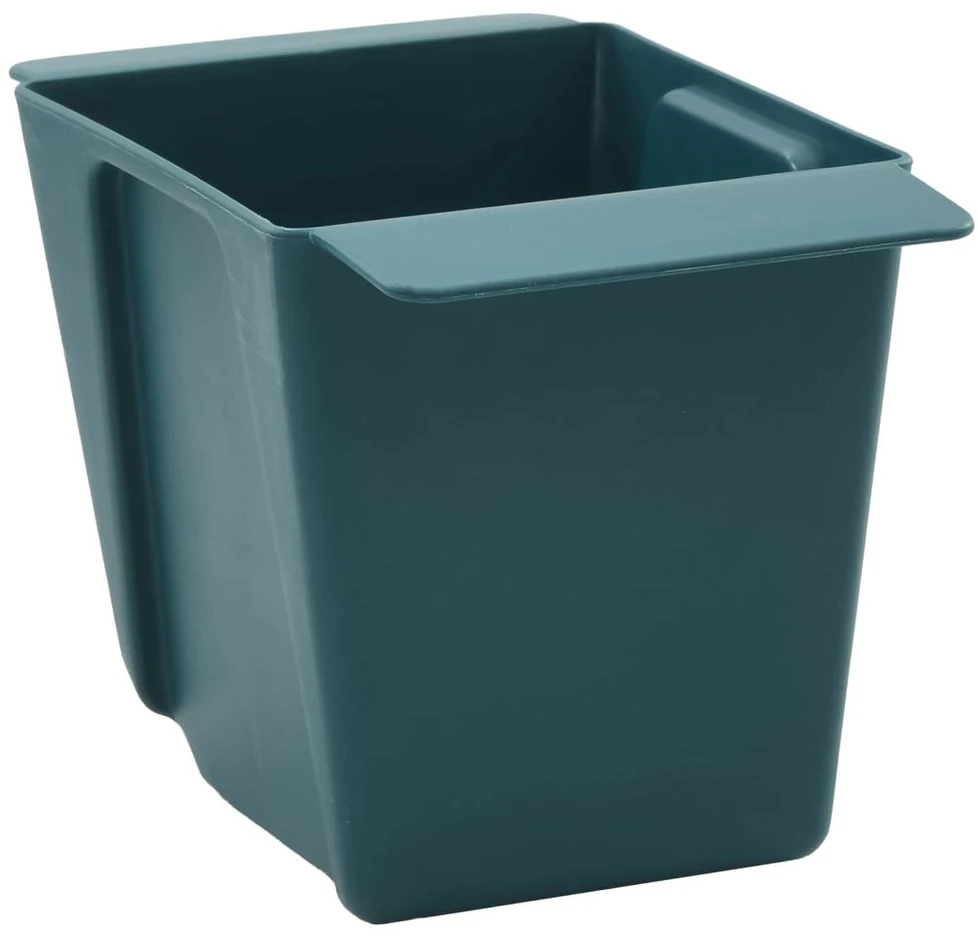 Gėlių dėžės Euro paletėms 12 vnt. Žalia 14 x 9 x 9,5 cm