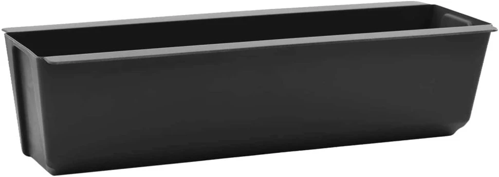 Gėlių dėžės Euro paletėms 24 vnt. Juoda 36 x 13,5 x 9,5 cm