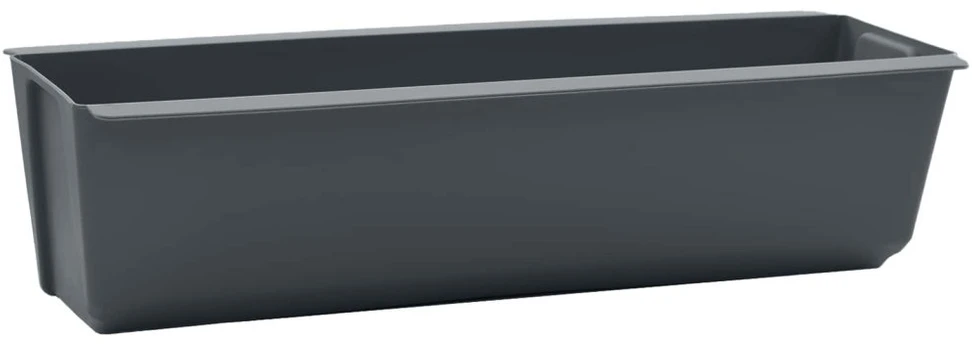 Gėlių dėžės Euro paletėms 24 vnt. Pilka 36 x 13,5 x 9,5 cm