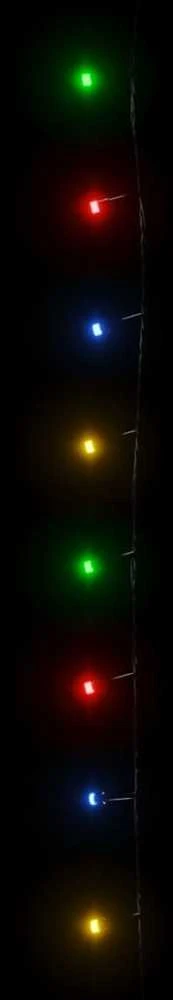 Girlianda su 400 spalvotų LED lempučių, 40m, 8 švietimo režimai