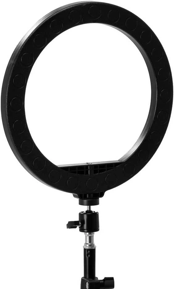 LED lempa makiažui su stovu GLOW RING LIGHT 10" 10W