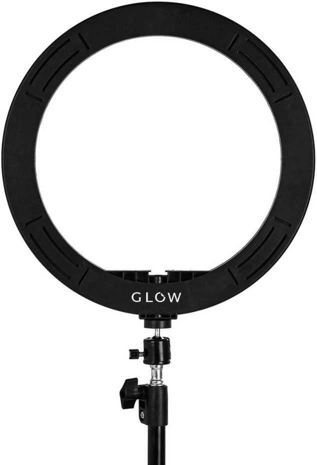 LED lempa makiažui su stovu GLOW RING RGB LIGHT 13" 10W