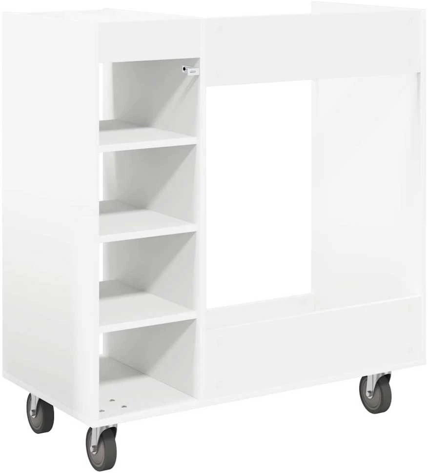Golfo spinta su ratu Paprastas Balta 90 x 45 x 98 cm
