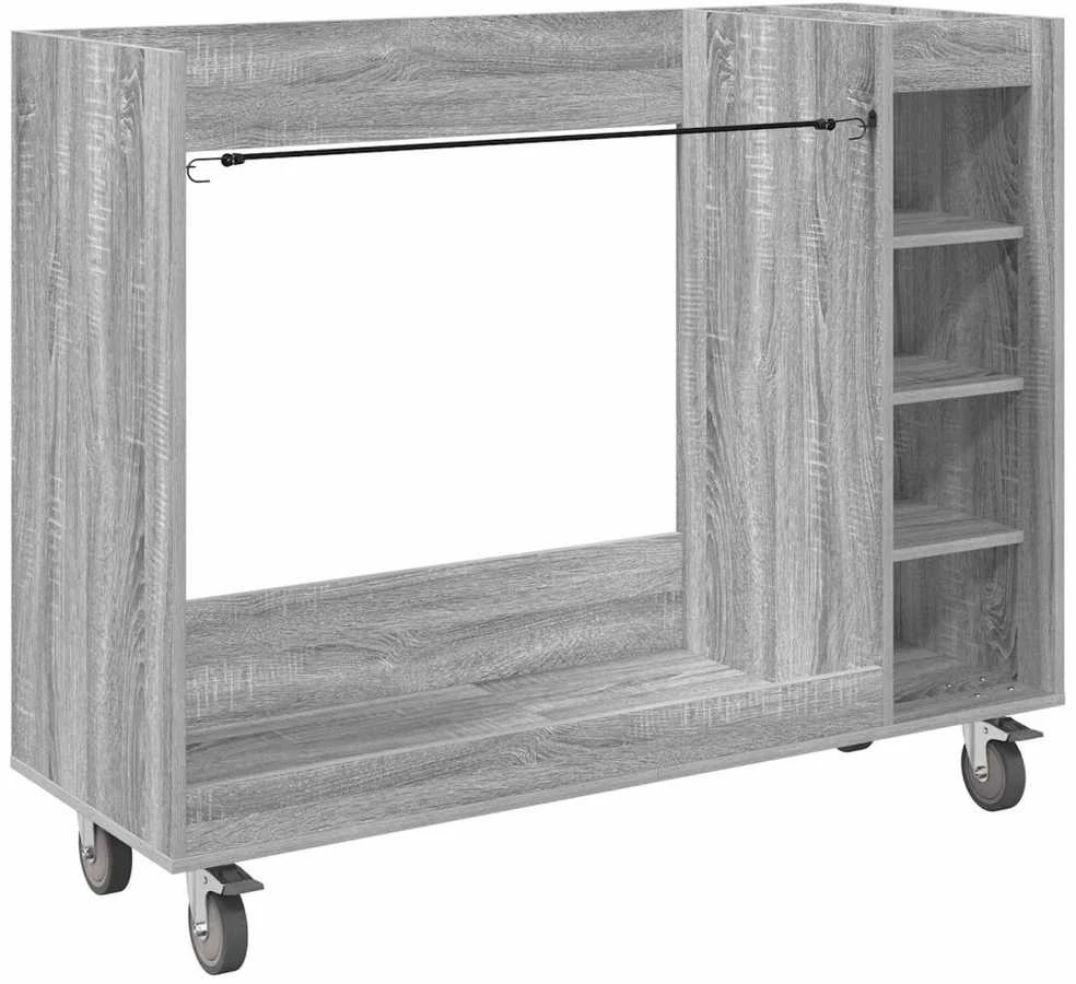 Golfo spinta su ratu Paprastas Pilkas Sonoma 120 x 45 x 98 cm