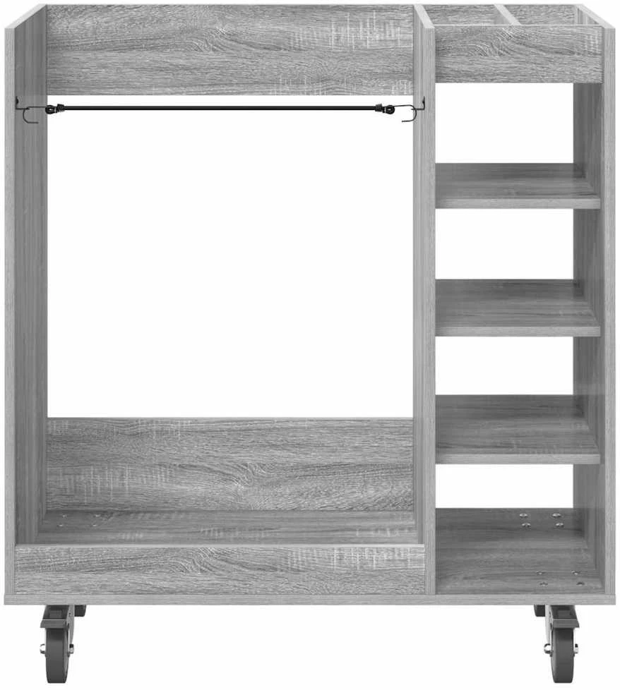 Golfo spinta su ratu Paprastas Pilkas Sonoma 90 x 45 x 98 cm