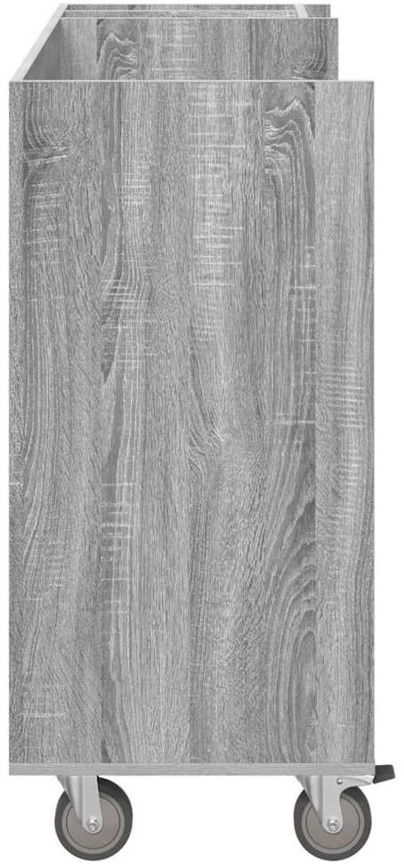 Golfo spinta su ratu Paprastas Pilkas Sonoma 120 x 45 x 98 cm
