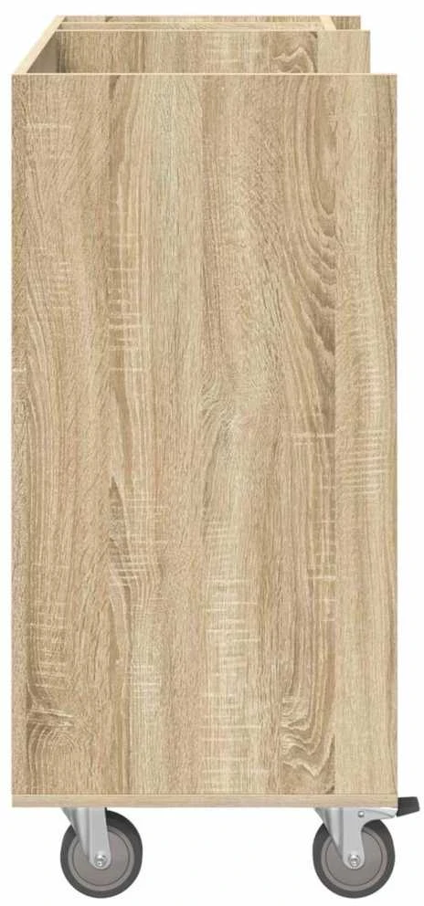 Golfo spinta su ratu Paprastas Sonoma ąžuolas 90 x 45 x 98 cm
