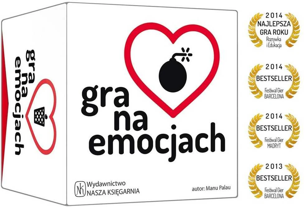 Stalo žaidimas Nasza Księgarnia Emocijų žaidimas, PL