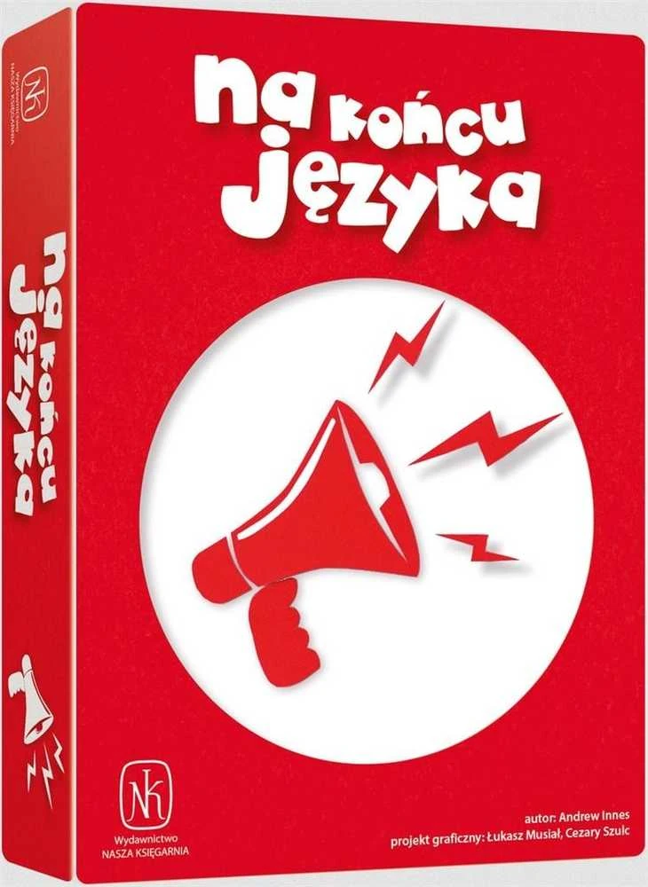 Nasza Ksiegarnia Žaidimas – ant liežuvio galiuko