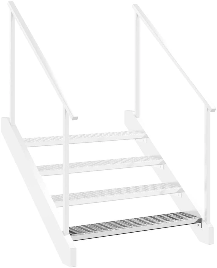 Grotelės-laiptų pakopa, 100x24x7 cm, galvanizuotas plienas