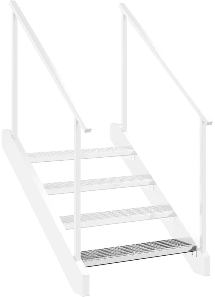 Grotelės-laiptų pakopa, 60x24x7cm, galvanizuotas plienas