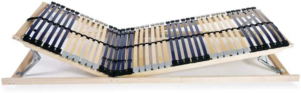 Grotelės lovai su 42 lentjuostėmis, 7 zonos, 70x200cm
