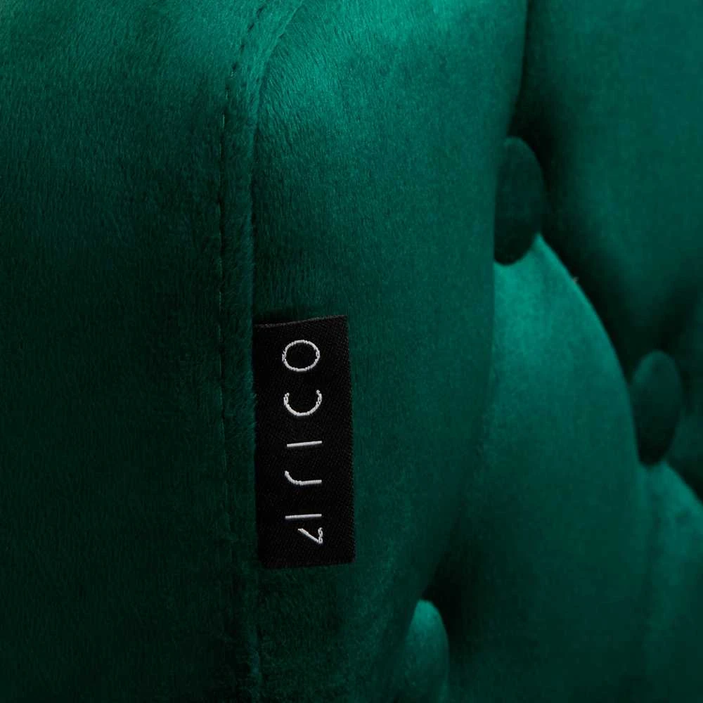 Activeshop Biuro kėdė su ratukais 4Rico QS-OF213G Velvet Žalias