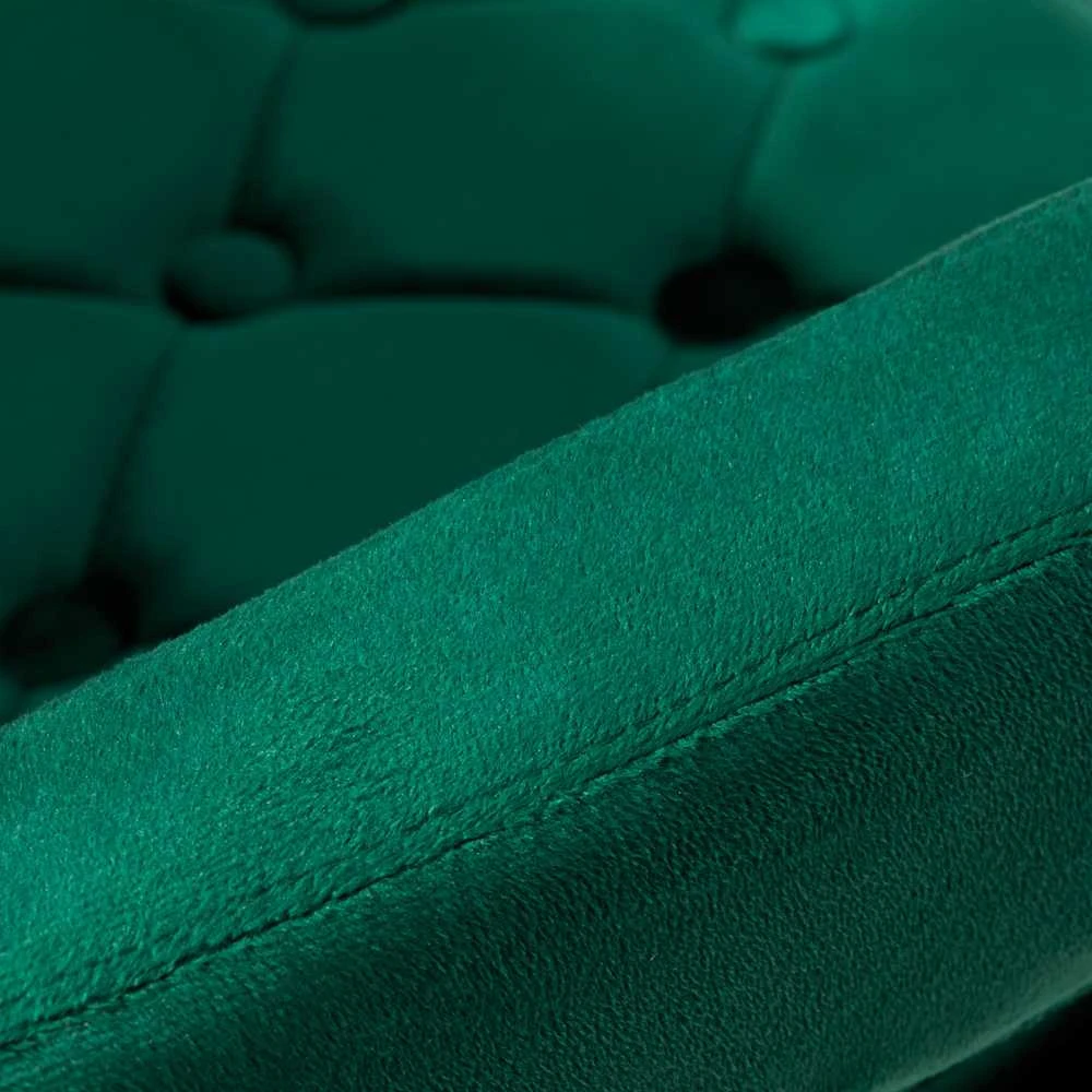 Activeshop Biuro kėdė su ratukais 4Rico QS-OF213G Velvet Žalias