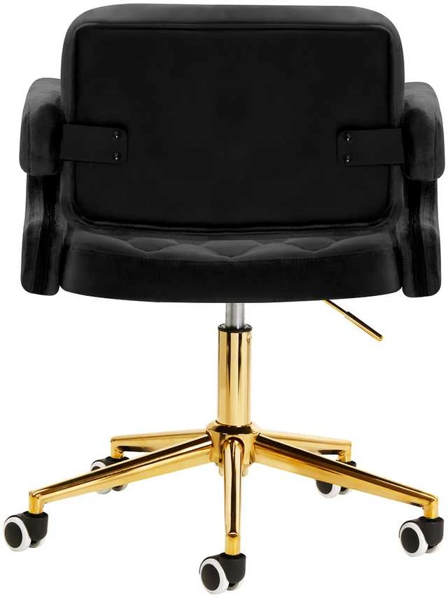 Fotelis Activeshop Biuro kėdė su ratukais 4Rico QS-OF213G Velvet Juodas